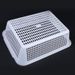Plastic Rectangular Thickened Hollow Mesh Vegetable Washing Draining Fruit Storage Basket Large Commercial Use_voghion.com