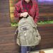 LazyZoom Herren Canvas Outdoor Casual Wanderrucksack Koreanischer Stil Reise Laptoptasche Lijiebao_voghion.com