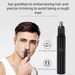 Unisex Nose Hair Trimmer Adult Electric Shaver Quiet Long Battery Life_voghion.com