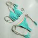 Women's Clothing Bikini Split Sexy Triangle Double Sided Contrast Color Beach Bikini Three Point Style_voghion.com