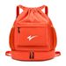 Drawstring Backpack, Large Capacity Fitness Drawstring, Basketball Pocket, Lightweight Travel, Swimming Storage Bag, Dry Wet Separation_voghion.com