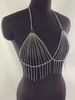 MW3227 European and American vest multiple thin chains combination tassel chain pendant hanging neck top halter vest body chain_voghion.com