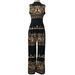 Spring 2023 New Leisure Pants Slim Fit Printed Sleeveless Women's jumpsuit_voghion.com