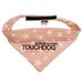 Touchdog 'Bad-to-the-Bone' Star Patterned Fashionable Velcro Bandana_voghion.com