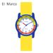 Round Dial Waterproof Quartz Watch For Kids And Teens - Stylish Casual Timepiece With 50M Water Resistance, Japanese Movement, And Durable TPU Strap_voghion.com