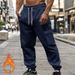 "Herren Cargo-Jogginghose mit Fleecefutter – Streetwear-Hose mit mehreren Taschen (Polyester, S-3XL)"_voghion.com