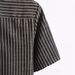 Casual Business Striped Shirt Men's Summer Short Sleeve Shirt_voghion.com