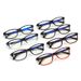 Lunettes de protection pour téléphone portable tendance, anti-rayons bleus, blocage des radiations, pour hommes et femmes, lunettes d'ordinateur, livraison directe_voghion.com