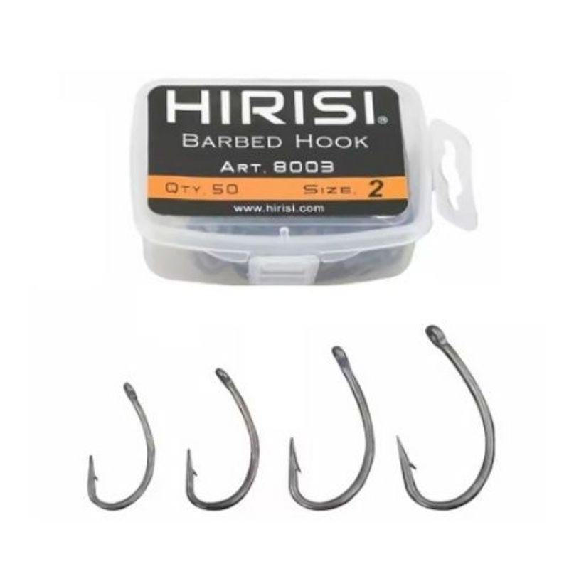European Carp Fishing Long Handled Fish Hook Hunchback Barb Box Containing 50 Black Snapper, Crucian Carp, Fine Strip_voghion.com