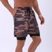 Shorts deportivos con estampado de camuflaje para hombre: shorts de secado rápido para entrenamiento y natación con forro incorporado (ligeros y transpirables para correr en la playa y deportes al aire libre)._voghion.com