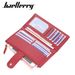 Moteriška „Baellerry“ piniginė, daugiafunkcinė daugiafunkcinė daugiafunkcė kortelių lizdas su ilga sagtimi mobiliojo telefono krepšys Madingas daugiafunkcis sankabos krepšys_voghion.com