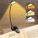Heim & Garten Buch-Clip-Lampe Lese-Schreibtischlampe Computer-Klavier-Lern-Augenschutzlampe LED Dreifarbige Beleuchtung Faltbares Nachtlicht USB-Aufladung_voghion.com