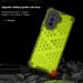 KEYSION Shockproof Armor Case for Huawei Nova Y70 Silicone + PC Transparent Honeycomb Phone Back Cover for Huawei Nova Y_voghion.com