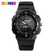 skmei double display outdoor sports multi-functional men's watch time beauty 3 time waterproof luminous pointer electronic watch_voghion.com