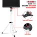 5 Core Speaker Stand Tripod Floor Heavy Duty Adjustable Up To 72 Inch DJ Studio Monitor Stands Pole Mount - SS HD WH BAG_voghion.com