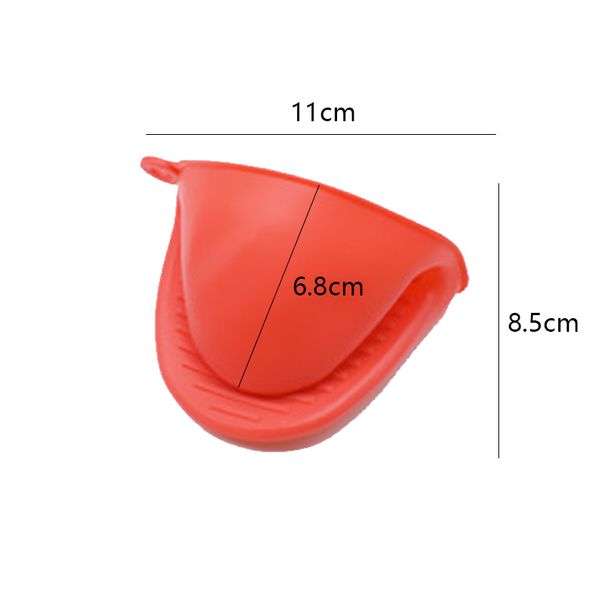 10 Stück dicke Silikon-Backhandschuhe für Backofen, Mikrowelle, isolierend, antihaftbeschichtet, rutschfest, mit Topfclips, Küchenhelfer_voghion.com