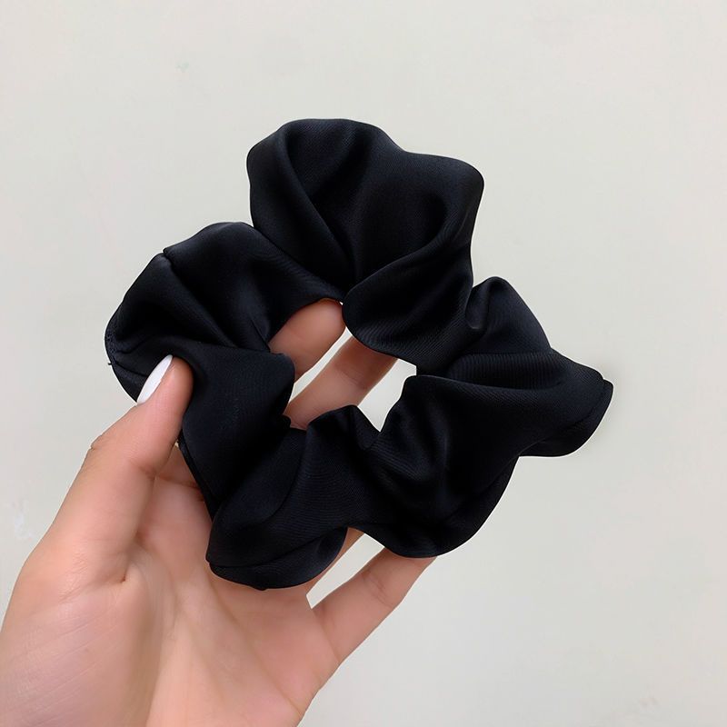 Korean High-end Large Intestine Loop, Feminine Temperament, Buns, Scalp Tendons, Rope, Elegant Ponytail Hair Rope_voghion.com