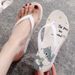 Flip-Flops mit dicker Sohle für Damen, rutschfeste Sandalen und Hausschuhe für Damen im neuen Stil, koreanische Version, Sommer-Graffiti-Hausschuhe 2023 für Damen_voghion.com