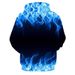 Neue bunte Flamme 3D fluoreszierende Unisex Herbst Winter Sweatshirt lustige Jacke schwarz Hoodie_voghion.com