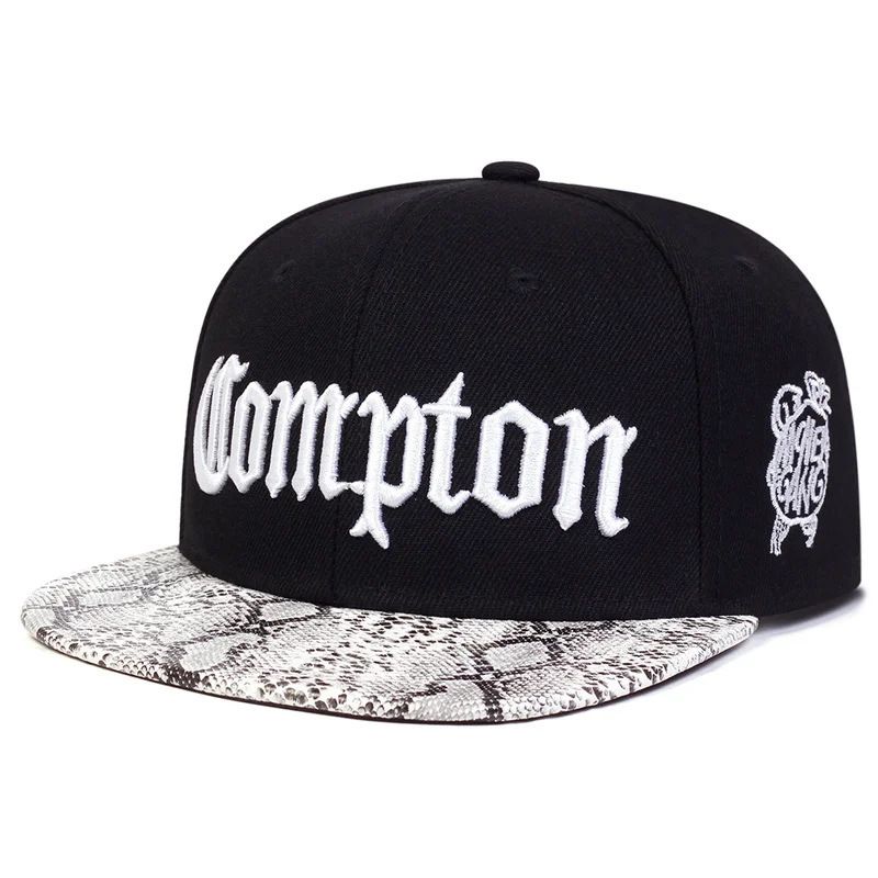 Compton Youth Fladskygget Rim Mænds Trendy Street Dance Hip Hop Hat_voghion.com