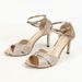 Ladies New Cross Ankle Strap Round Toe Stiletto Sandals Fashion High Heels_voghion.com