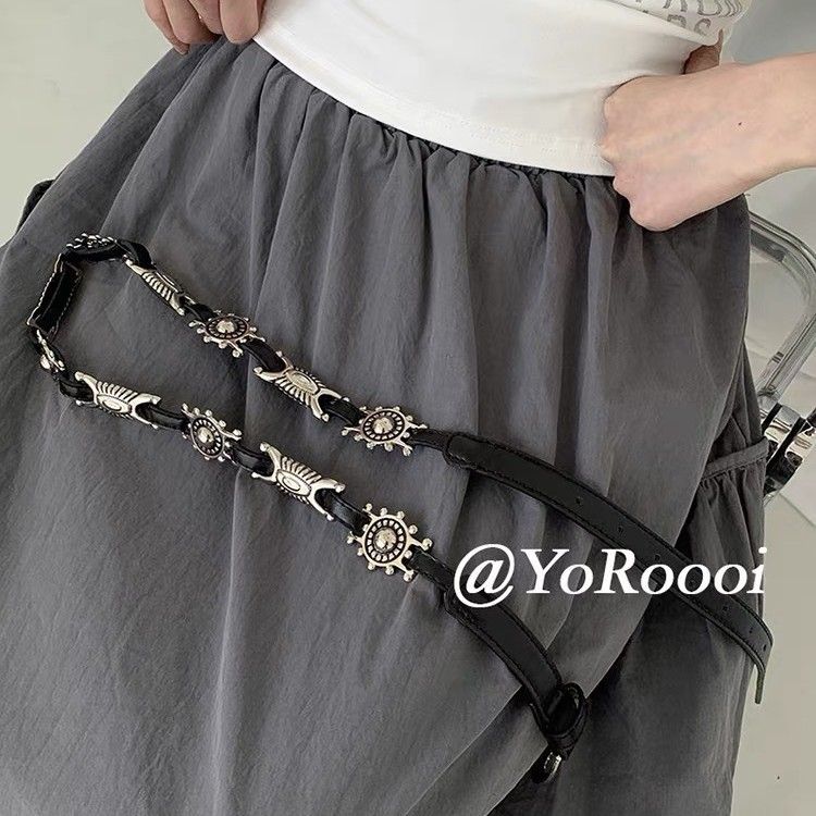 Cintura sottile versatile di alta qualità intagliata in stile americano Spicy Girl con senso del design_voghion.com