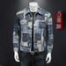 Abiti da uomo vintage per realizzare vecchi patchwork mendicanti giacca di jeans da uomo_voghion.com