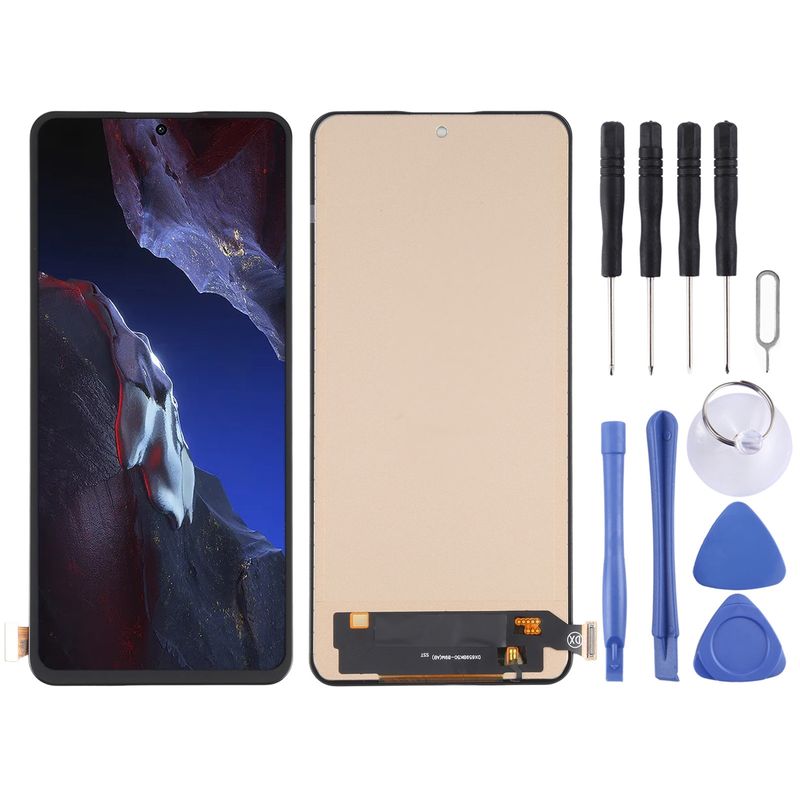 Za Xiaomi Poco F5 Pro TFT LCD zaslon z digitalizatorjem, celoten sklop_voghion.com