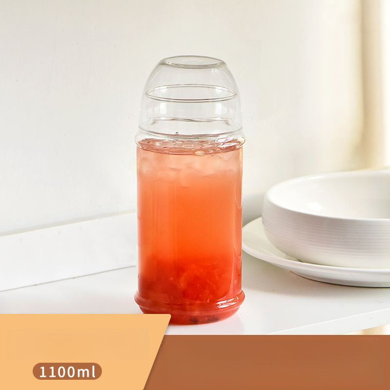 Verre borosilicate résistant à la chaleur, grande capacité, pour une personne, pour bureau, étudiant, usage personnel, eau froide_voghion.com