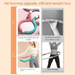 Spring Weighted Exercise Keine Taillenverletzung Frauen Bauch Magic Device Bauchreduktion Soft Hula Hoop Fitness Abnehmen_voghion.com
