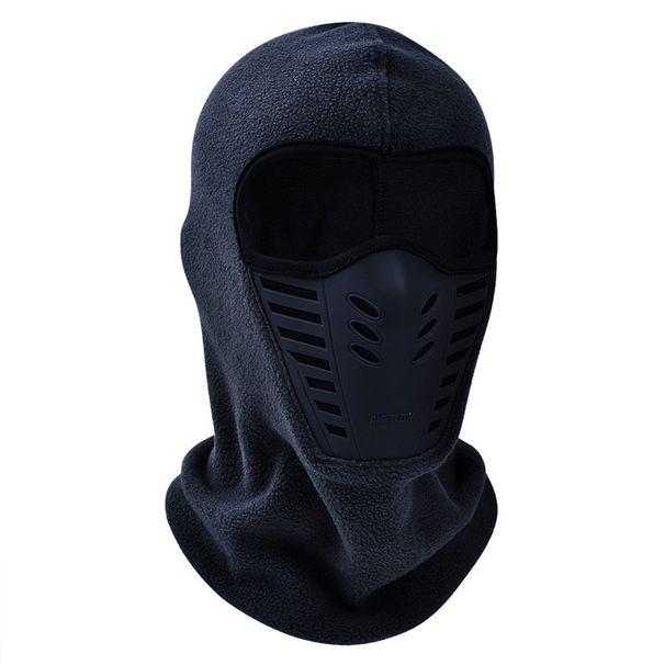 Máscara de esquí y ciclismo para exteriores de invierno, forro polar grueso, calentador de cuello, protección cálida, gorro resistente al viento, protector facial_voghion.com