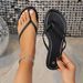 Trendy 2025 Sommer Damen Neue Plus Size Flache Flip-Flop Sandalen_voghion.com
