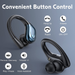 Auricolari BX17 Tws con gancio auricolare Bluetooth 5.3, per corsa, sport, stereo, pulsanti di controllo, con microfono, cuffie wireless_voghion.com