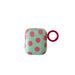 Suitable 4th Bluetooth Earphone Creative Pink And Green Polka Dot Pro 2/3rd Generation Case For Women_voghion.com