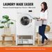 Universal With Dut Base Shelf Washer H Wx16 Fit Capacity 28Lx28 Dryer Stand Heavy And Platform Storage 660lbs Laundry Pedestal_voghion.com