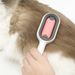 Guangying Pet Comb Multifunctional Smooth Comfortable Grip Anti-Slip Remove Floating Hair Plastic Pet Cleaning And Hair Removal Comb For Kitten_voghion.com