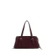 2025 New Eyelet Drawstring Single Shoulder Bag With Pin Buckle And Bowknot, Matte Handbag, Handmade Tote For Women_voghion.com