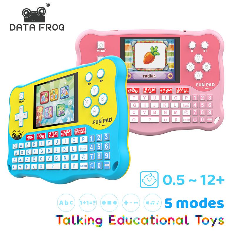 Hot selling multifunctional children's tablet, alphanumeric music, voice learning, early education , puzzle game_voghion.com