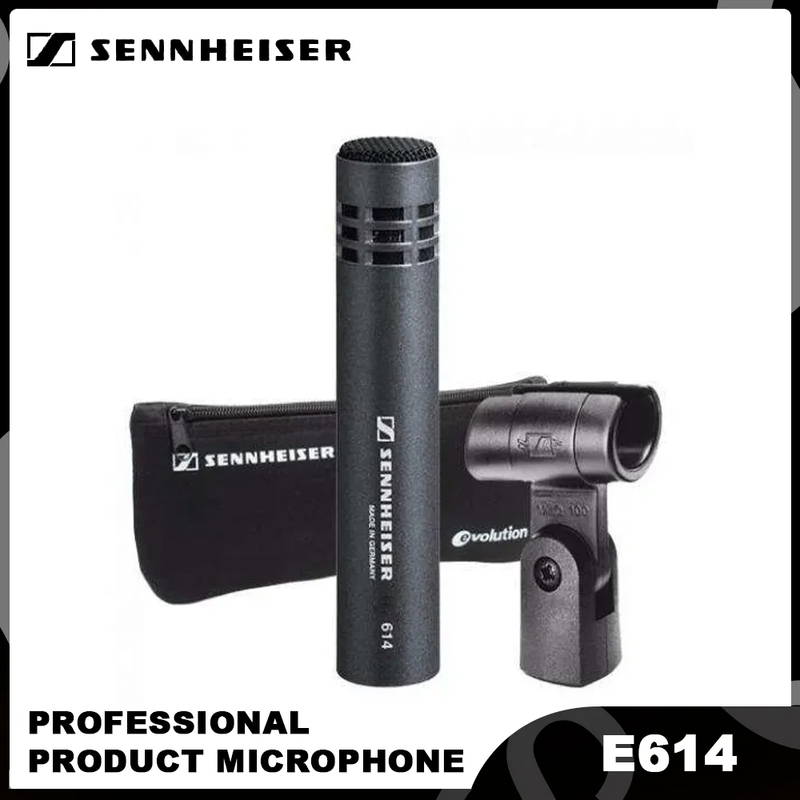 Condenser Instrument With Clamp Mount Cardioid Mic for Sennheiser E614 Drum Microphone_voghion.com