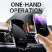 Supporto per telefono da auto con presa d'aria e caricatore wireless UYUXIO, ricarica rapida, manuale, per telefoni Samsung Android, iPhone 16, 15, 14_voghion.com