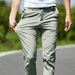 001 Ice Oxygen Breathable Men Outdoor Sports Hiking Men's Casual Quick-Dry Elastic Loose Thin Pants_voghion.com