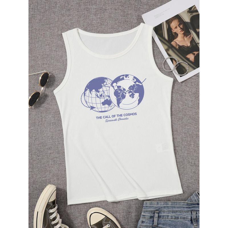 Sleeveless Tank Top with Breathable Fabric for Women, Perfect for Yoga and Sports_voghion.com