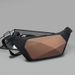 New Men's Motorcycle Waist Shell EV Shaped Crossbody Fashion Casual Shoulder Bag Trendy Small Backpack_voghion.com