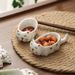 Cute Cat-Shaped Ceramic Sauce Dish - Mini Condiment Bowls For Sushi Soy Sauce & Wasabi Creative Chopstick Rest Set (BPA-Free Dishwasher Safe)_voghion.com
