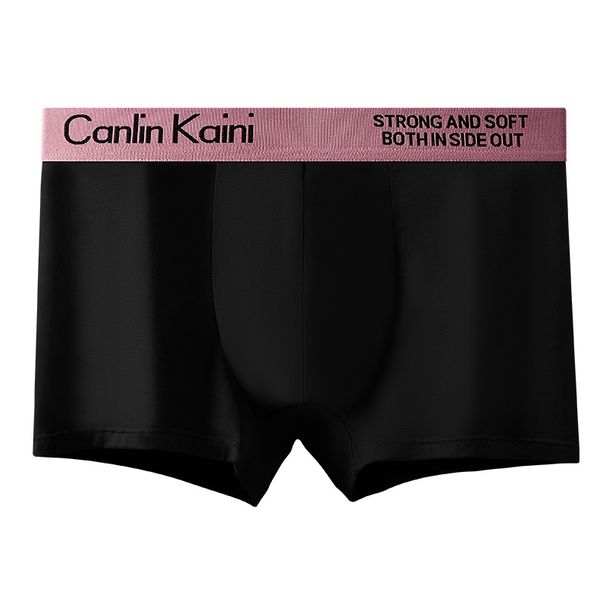 Premium katoenen herenboxershorts - Ademend antibacterieel ondergoed met contrasterende tailleband (6 kleuren, geschenkverpakking, alle maten)_voghion.com