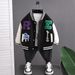 Jungenmantel Frühling und Herbst Kinder hübsche Fried Street Baseballjacke Modisches Oberteil_voghion.com