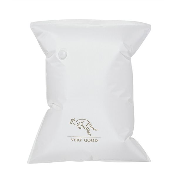 Sacchetti sottovuoto in tessuto – Sacchetti di compressione salvaspazio per vestiti, coperte e viaggi (6 misure: dalla X-Large alla Mini, design a canguro bianco)_voghion.com