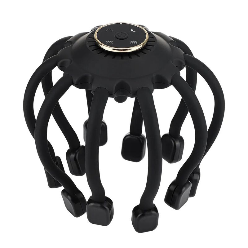 Intelligent Massage Claw Electric Octopus Head Massager 4-mode with Bluetooth Music_voghion.com