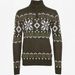 Męski sweter z dzianiny o dopasowanym kroju | Bluza z zamkiem błyskawicznym w stylu vintage | Zimowy, swobodny sweter z teksturą (jednolite kolory)_voghion.com