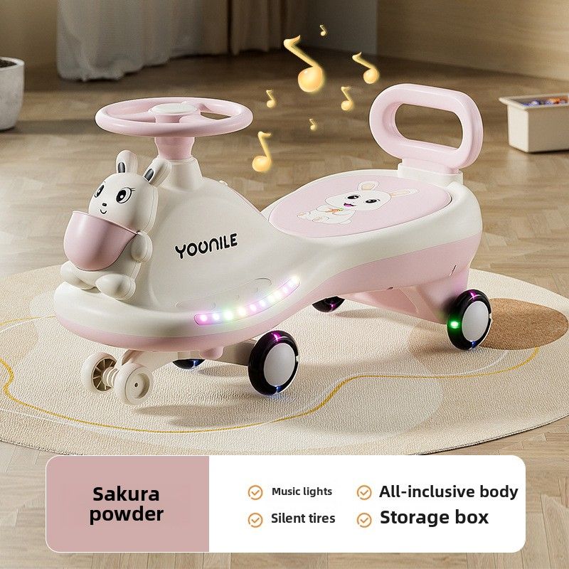 Chariot tournant pour nourrissons et enfants de 1 à 6 ans. Peut être utilisé comme chariot pour hommes et femmes, comme yo-yo, comme roue silencieuse ou comme voiture pivotante coulissante._voghion.com